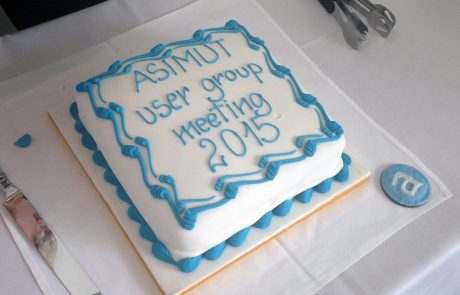 Cake at the ASIMUT user group meeting 2015