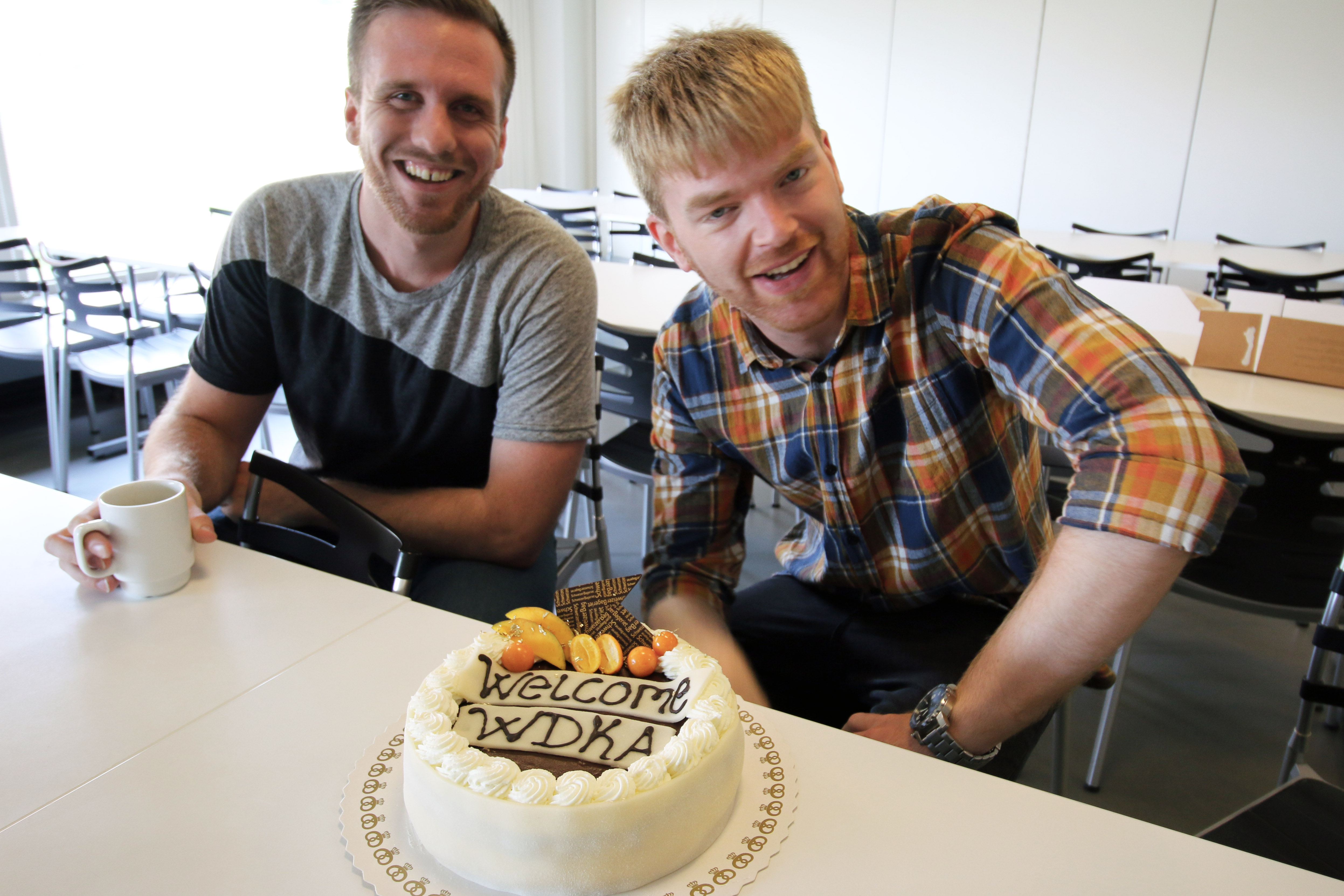 ASIMUT welcome cake for Willem de Kooning Academy
