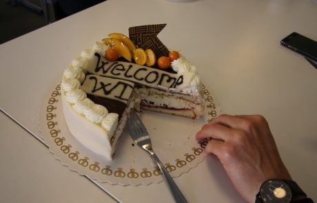 ASIMUT welcome cake for Willem de Kooning Academy