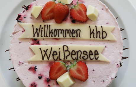 ASIMUT welcome cake for khb Weißensee