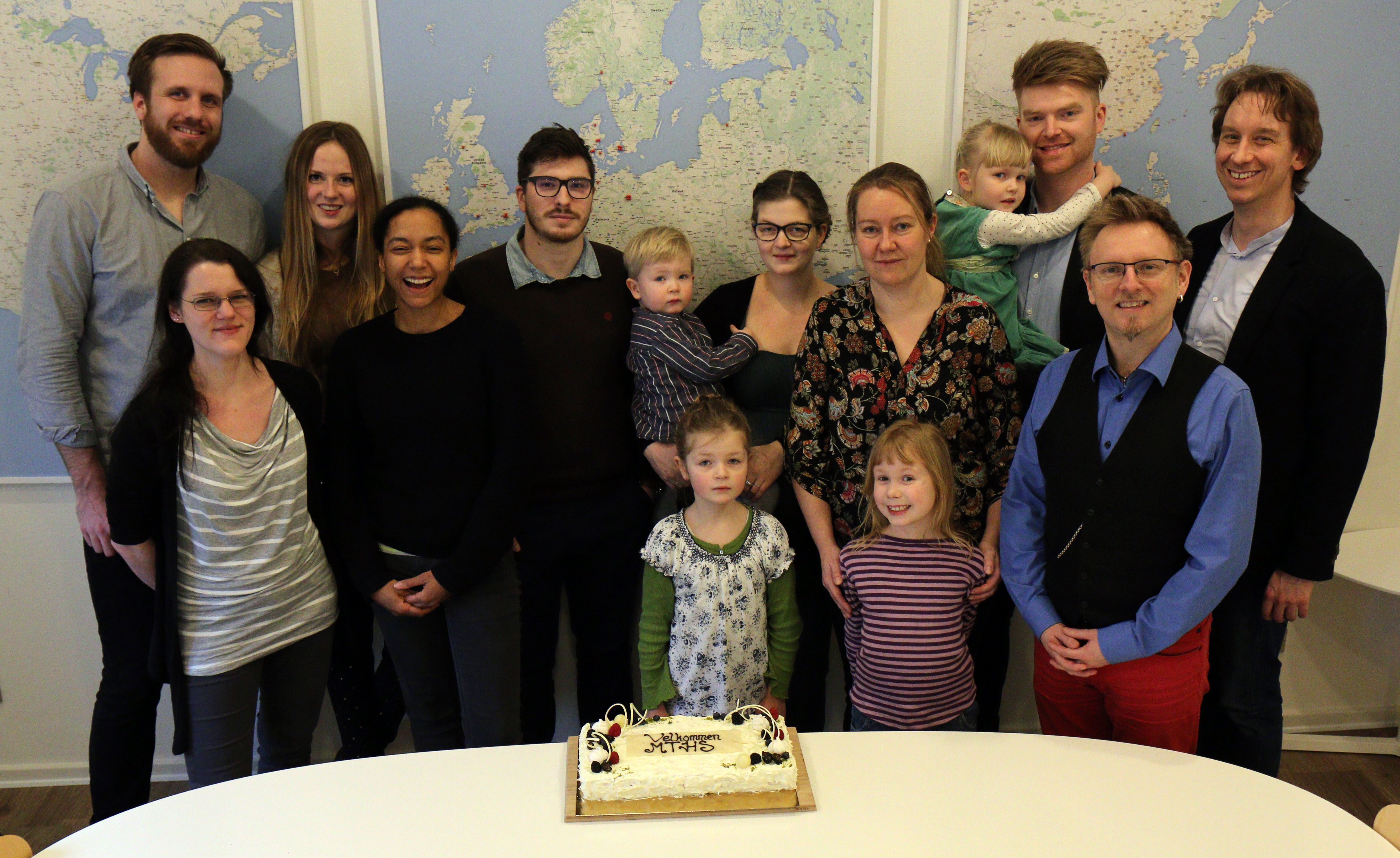 Welcome cake for Musikteaterhøjskolan