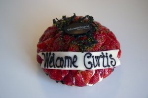 ASIMUT welcome cake for the Curtis Institute