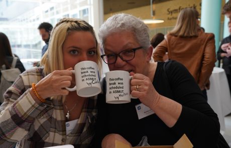 UGM 2022 mugs - "This coffee break was scheduled in ASIMUT"